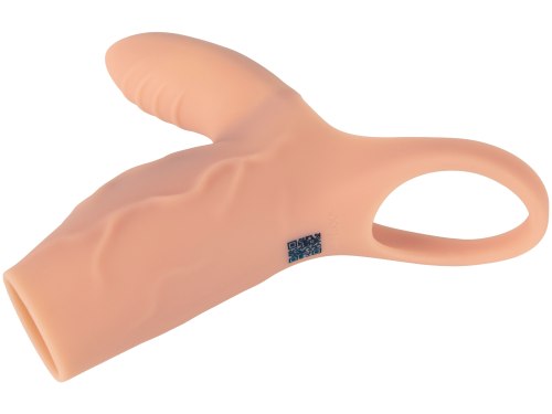 Otevřený vibrační návlek na penis Realistixxx
