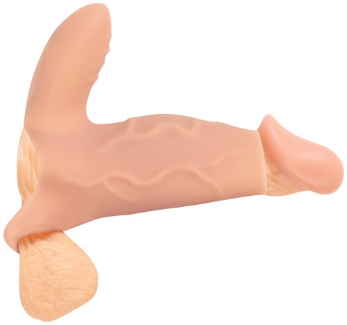 Otevřený vibrační návlek na penis Realistixxx