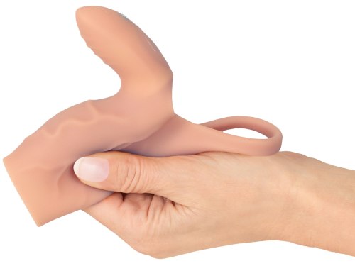 Otevřený vibrační návlek na penis Realistixxx