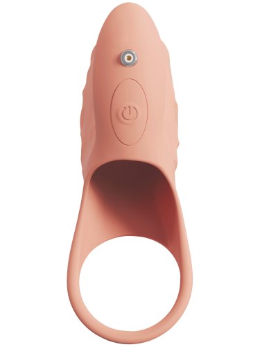 Otevřený vibrační návlek na penis Realistixxx