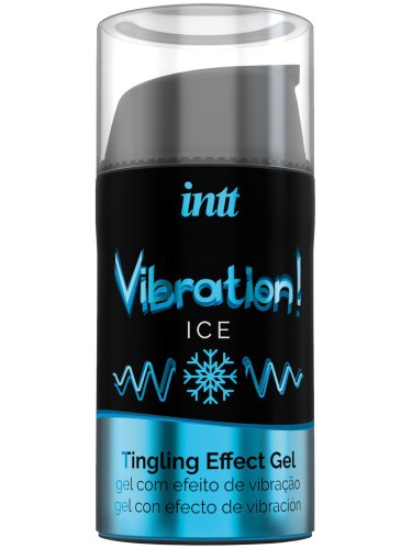 Stimulační gel Vibration! Ice, 15 ml