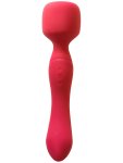 Hřejivá masážní hlavice/vibrátor Heating Wand Red