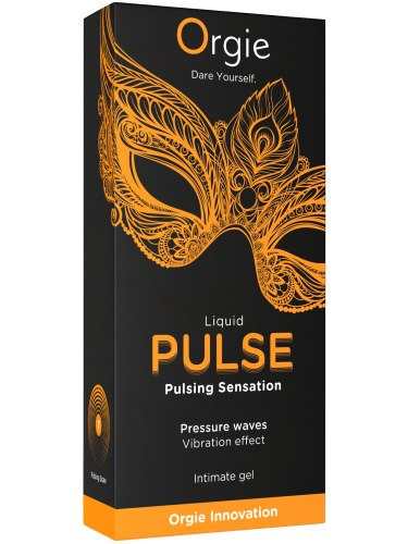Slíbatelný stimulační gel Orgie Liquid Pulse, 15 ml