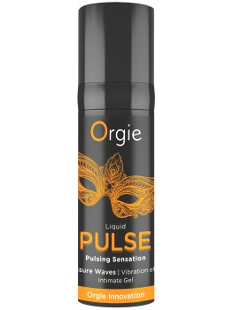 Slíbatelný stimulační gel Orgie Liquid Pulse, 15 ml – Stimulační gely na klitoris