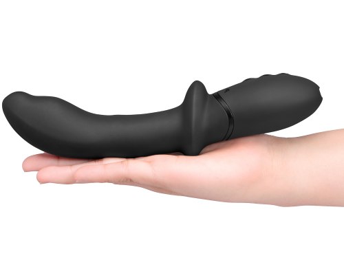 Rotační a perličkový anální vibrátor Rimming P-Spot Vibe