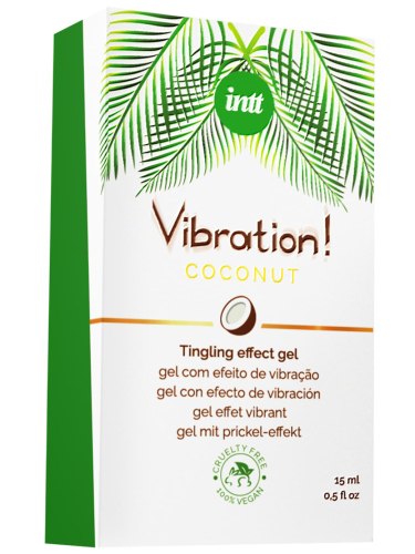 Stimulační gel Vibration! Coconut, 15 ml