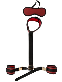 Obojek s pouty na ruce Bad Kitty – Bondage sady a postroje s pouty