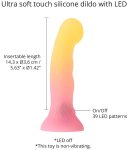 Svítící silikonové dildo s přísavkou Sugar Bomb