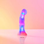 Svítící silikonové dildo s přísavkou Sugar Bomb