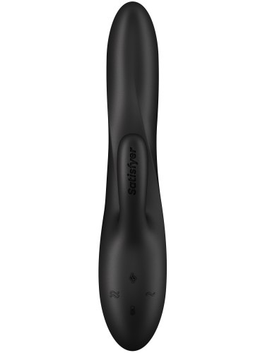 Hřejivý rotační vibrátor s králíčkem Satisfyer Heat Flex 3