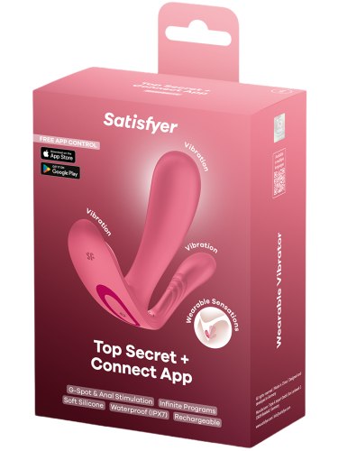 Vibrátor do kalhotek Satisfyer Top Secret +