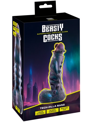 Dildo s přísavkou Tech-Zilla Bang