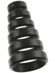 Set kroužků na penis a varlata Strong & Stretchy, 6 ks