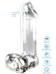 Skleněné dildo Glass Worxx