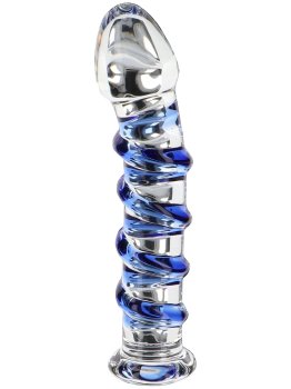 Skleněné dildo Glass Worxx – Nerealistická dilda