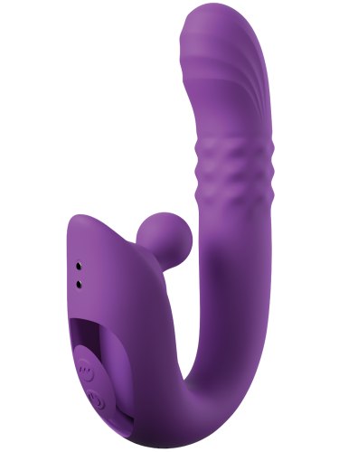 Dvojitý rotační vibrátor s perlami Harmoni Pro
