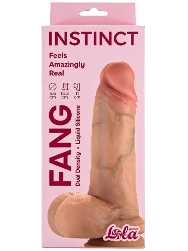Realistické dildo s přísavkou Fang