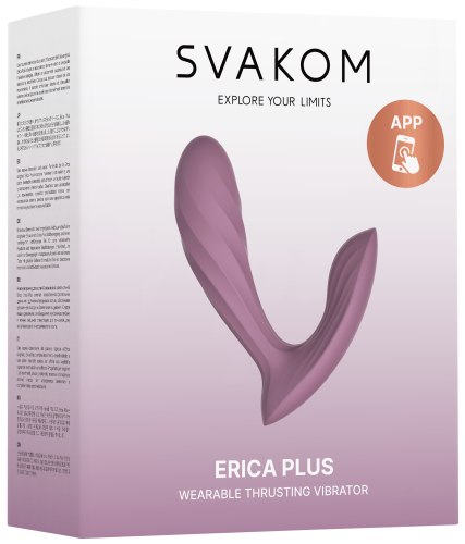 Interaktivní přirážecí vibrátor do kalhotek Svakom Erica Plus