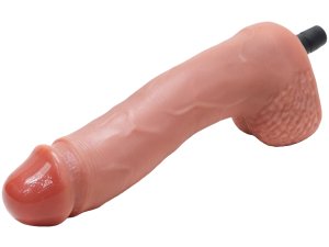 Realistický vibrátor pro šukací stroj Titan, 20 cm – Realistické vibrátory