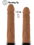 Přirážecí vibrátor Realistic Double Thrusting Vibrator