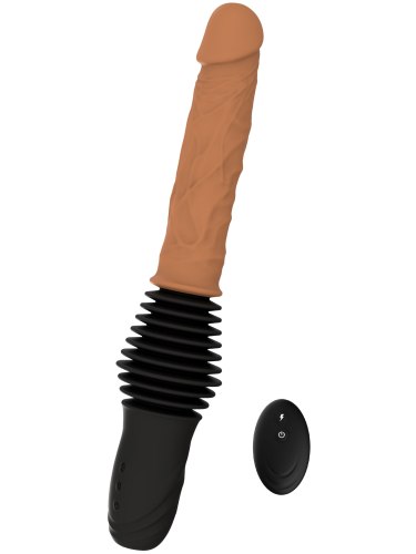 Přirážecí vibrátor Realistic Double Thrusting Vibrator