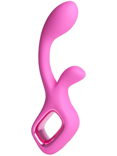 Vibrátor s králíčkem Pretty In Pink Velvet