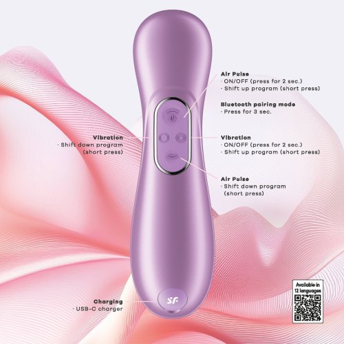 Bezdotykový a vibrační stimulátor Satisfyer Pro 2 Gen. 4