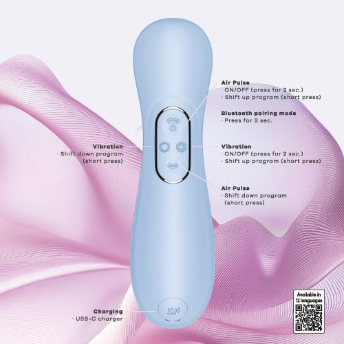 Bezdotykový a vibrační stimulátor Satisfyer Pro 2 Gen. 4