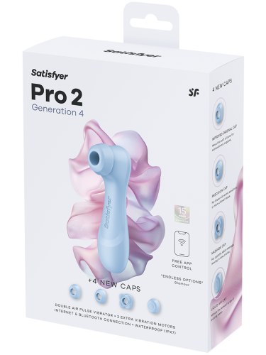 Bezdotykový a vibrační stimulátor Satisfyer Pro 2 Gen. 4
