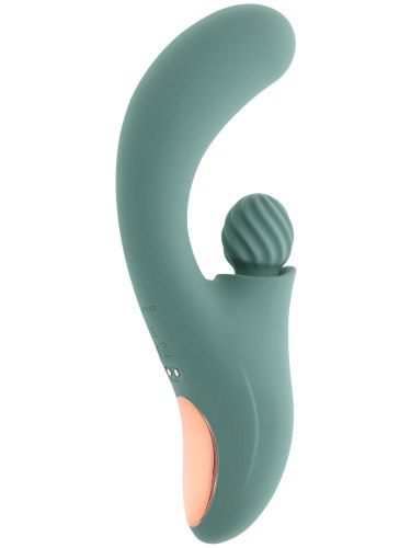 Vibrátor s pohyblivou kuličkou Spiral Charm