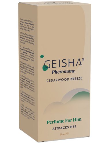 Pánský parfém s feromony Geisha Cedarwood Breeze, 50 ml