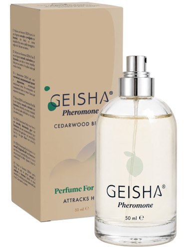 Pánský parfém s feromony Geisha Cedarwood Breeze, 50 ml