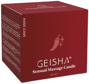 Masážní svíčka Geisha Spicy Eden, 145 ml – Masážní svíčky