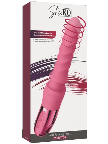Přirážecí a rotační vibrátor She.E.O