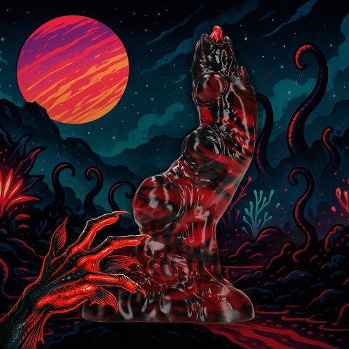 XXL dildo s přísavkou Hell Invader