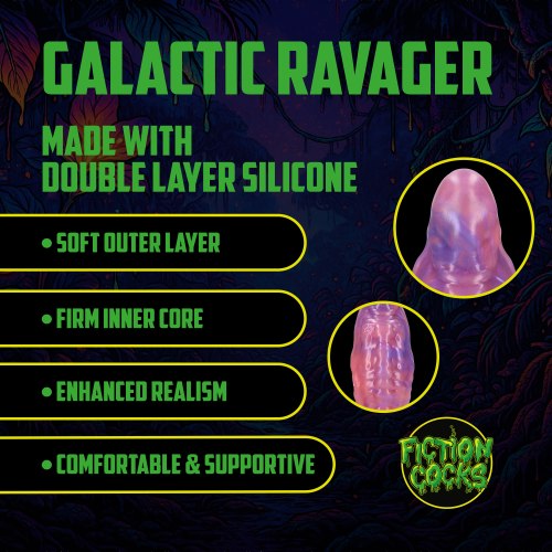 Dildo s přísavkou Galactic Ravager
