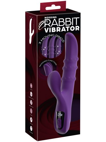 Multifunkční vibrátor s králíčkem Nodding Rabbit Vibrator
